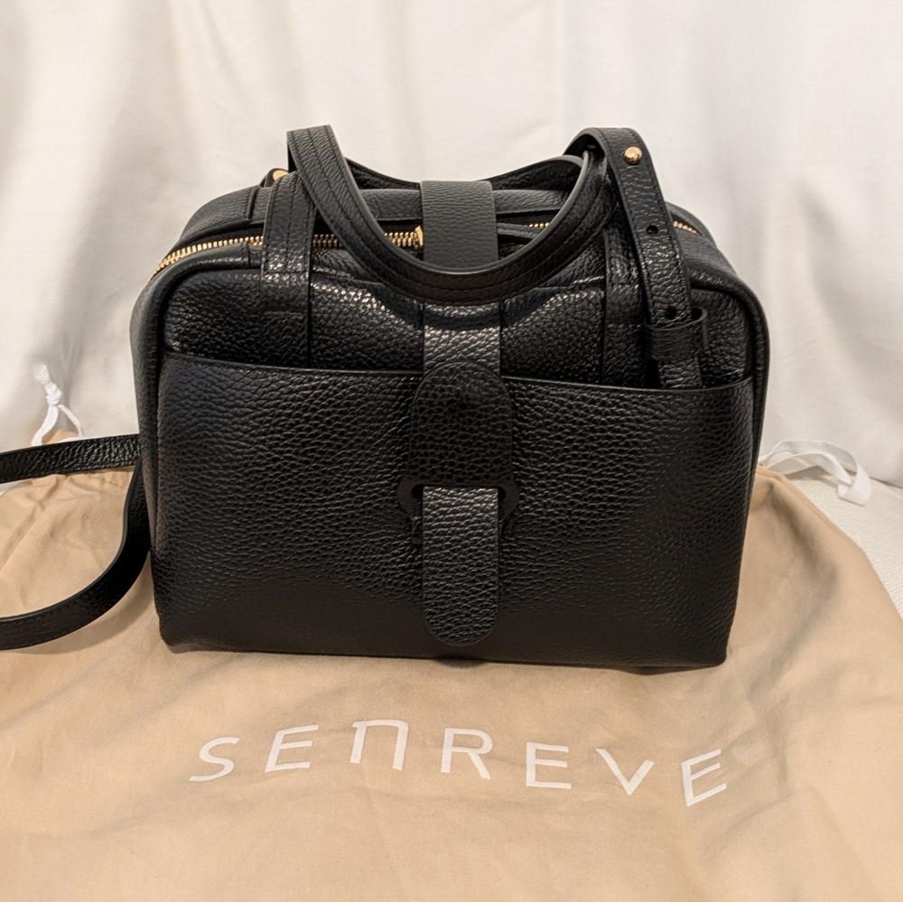 Senreve MINI Doctor Bag in Charcoal (Black)